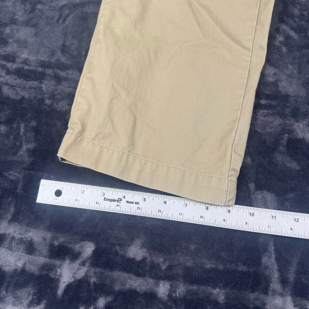 Banana Republic Chino Pants Mens 35x32 Tan Relaxed Fit Dawson Khaki Cotton